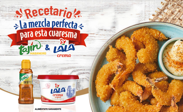 RECETARIO CREMA LALA® + TAJÍN HABANERO®