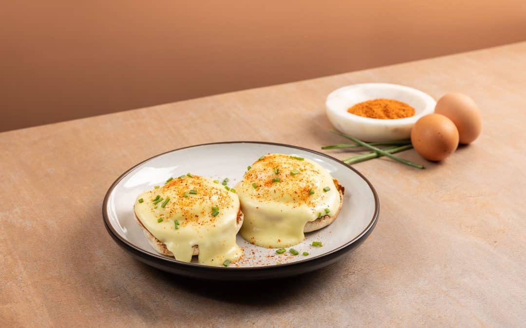 Egg Benedict with Tajín®